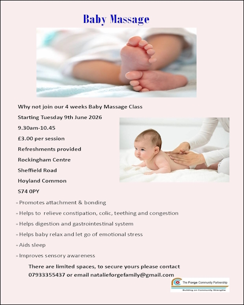 Baby Massage Poster