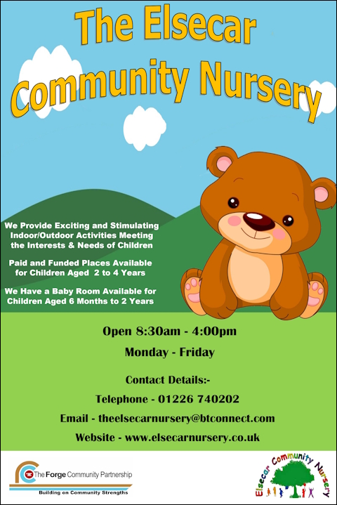 Elsecar Nursery Flyer